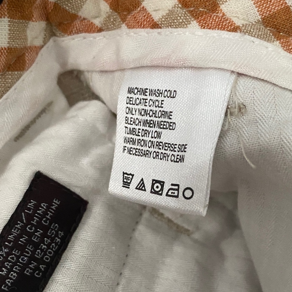 Black Brown 1826 Men's Beige Chinos - Picture 5 of 9